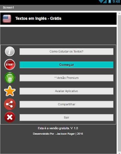 Textos em Inglês Grátis screenshot 6