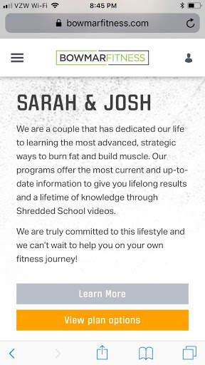 Bowmar Fitness screenshot 2