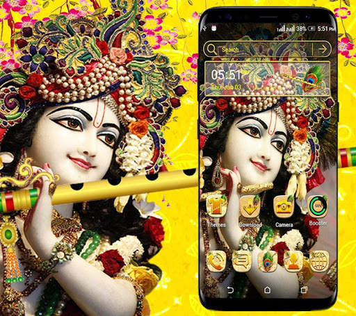 Krishna Ji Launcher Theme screenshot 1