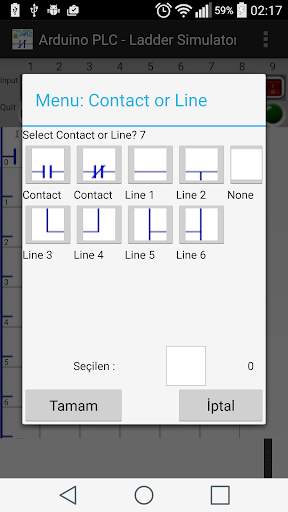 PLC - Ladder Simulator for Arduino screenshot 2