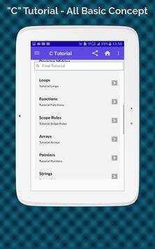 C Programming language Tutorial Offline App screenshot 8