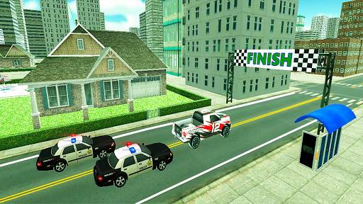 Police Chase Hot Racing Car Driving Game screenshot 4