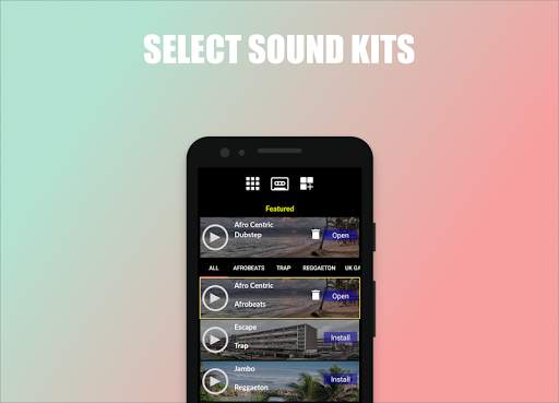 Trap Drum Pads - Urban Bass Music Beat Maker screenshot 2
