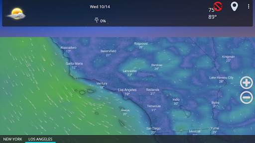 Weather forecast clock widget screenshot 12
