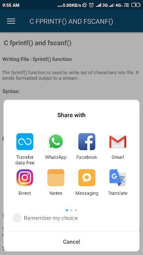C Tutorials - Offline screenshot 5