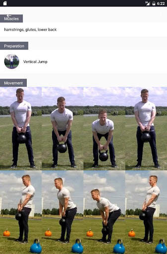 Esercizi con Kettlebell screenshot 9