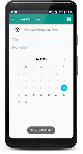 Location Based Reminder screenshot 4