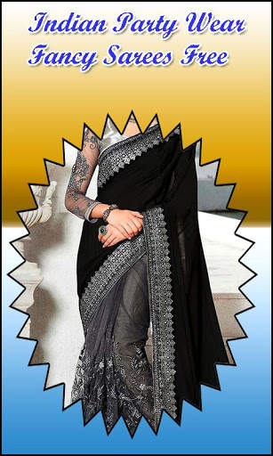 Indian Party Wear Fancy Sarees Free screenshot 1