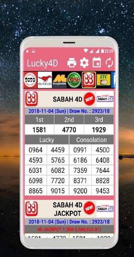 LIVE 4D Result screenshot 8