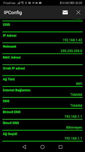 IPConfig screenshot 1