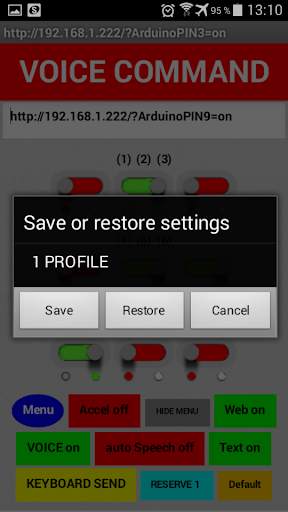 Arduino WiFi WebServer Router screenshot 7