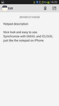 Notepad screenshot 2