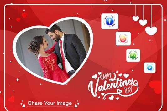 Valentine Photo Frame : Romantic Photo Editor screenshot 5