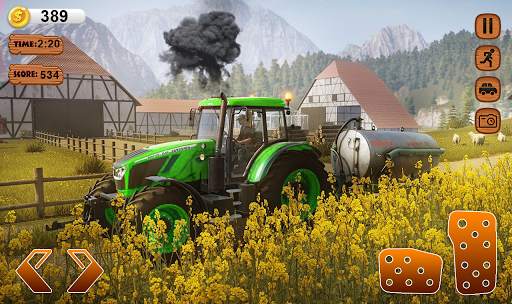 Farmer Simulator 2021 Real Tra screenshot 3