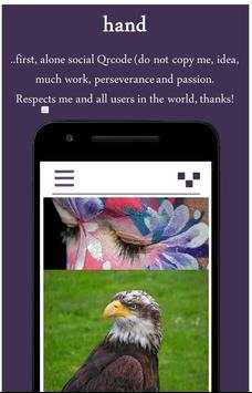 QR code social hand screenshot 5