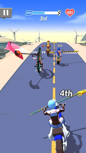 Moto Rush 3D screenshot 4