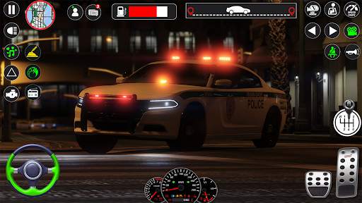 US Police Car Parking Sim 3D screenshot 1