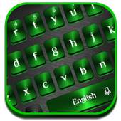 Green Black Metal Keyboard 10001006
