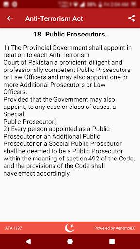 Anti-Terrorism Act 1997 (ATA) screenshot 4