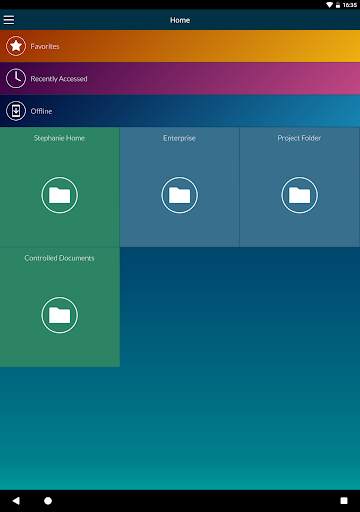 OpenText Content Server Mobile screenshot 2