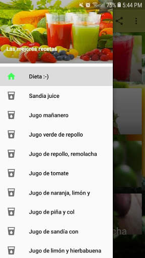 Jugos🍹🥤 Dietéticos y Saludables🍉🍍🍅🥕 screenshot 1
