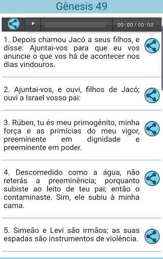 Audio Bible Offline Portuguese screenshot 3
