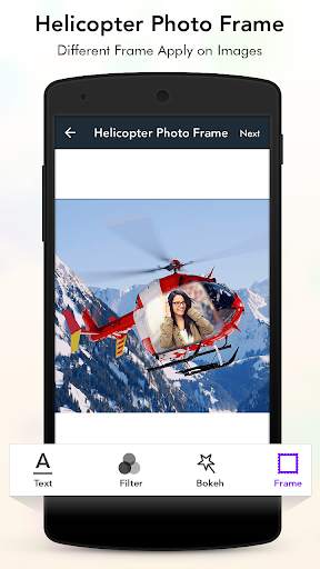 Helicopter Photo Frames screenshot 1