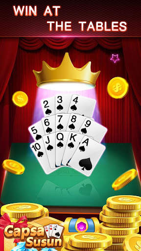 Capsa Susun poker game screenshot 1