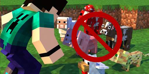 No Animals Mod for Minecraft screenshot 1