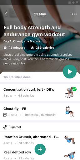 De Vitaal trainer app screenshot 5