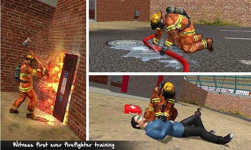 Fire Truck: Firefighter Game screenshot 4
