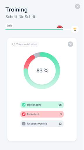 Die Führerschein App von ClickClickDrive 2021 स्क्रीनशॉट 6