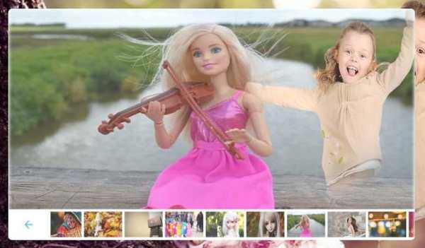 Barbie Doll  Photo frame screenshot 1