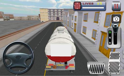 Oil Truck Transporter 3D screenshot 2