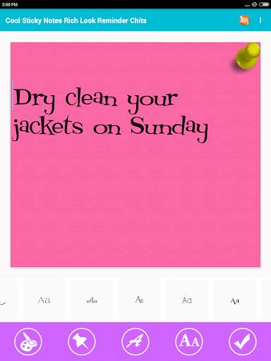 Cool Sticky Notes Rich notepad Text Reminder Chits 10 تصوير الشاشة
