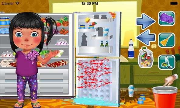 Freezer cleaning girls games screenshot 5