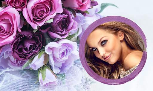 Photo Editor & Photo Frames Rose Flower Background screenshot 6