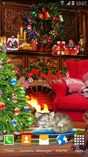 Christmas Eve Live Wallpaper screenshot 1