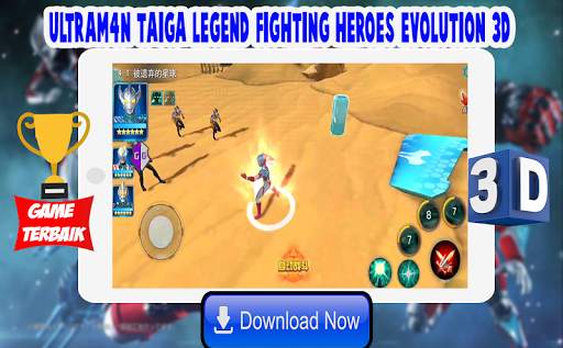 Ultrafighter3D: Taiga Legend Fighting Heroes screenshot 2