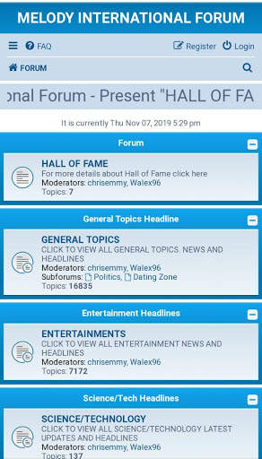 MelodyInter Forum screenshot 1