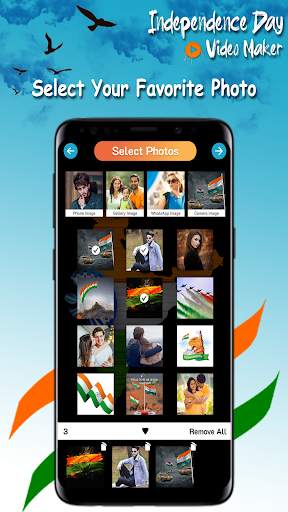 Independence Day Video Status - Video Maker 2020 स्क्रीनशॉट 6
