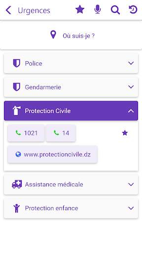 moufidz - contacts utiles screenshot 6