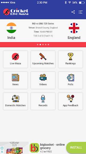 Cricket live maza screenshot 3