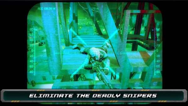 Night Vision Sniper Assassin screenshot 5