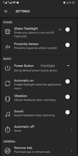 Flashlight screenshot 4