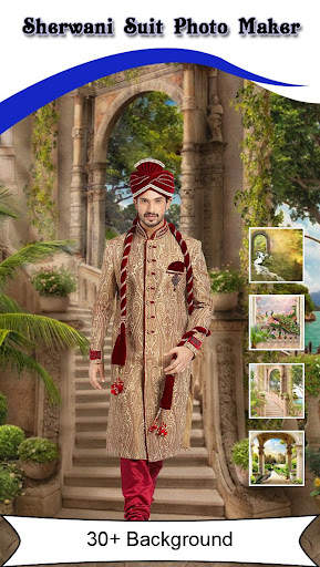 Men Sherwani Photo Suit Editor 4 تصوير الشاشة