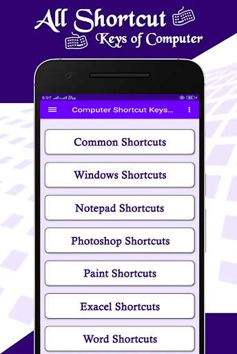 Computer Shortcut Keys Offline 2019 - All Computer screenshot 4