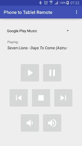 Phone to Tablet Remote for music and video screenshot 3