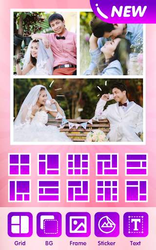 Valentine Collage Maker screenshot 1
