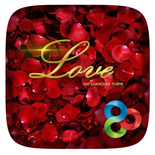 Rose Love GO Launcher Theme 40.99